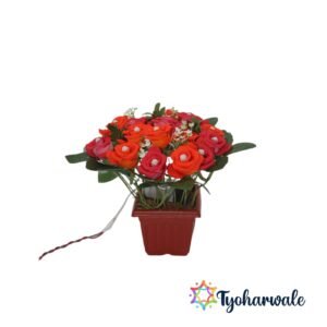 Eco-Friendly Flower Arrangement Light for Home Styling | Handmade Floral Lighting Décor for Festivals, Table Decoration & Indoor Spaces