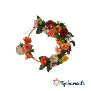 Handmade Lighting Floral Décor for Home Decoration | Eco-Friendly Decorative Floral Lighting Piece for Festivals, Pooja & Indoor Styling