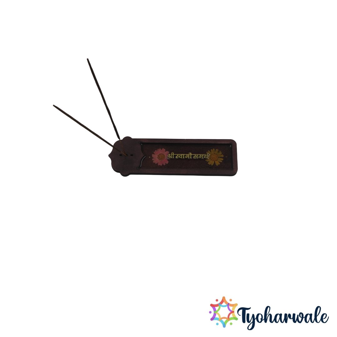 Shree Swami Samarth Agarbatti Stand for Home Temple | swami samarth agarbatti stand Spiritual Incense Holder for Daily Prayer, Meditation & Devotional Use