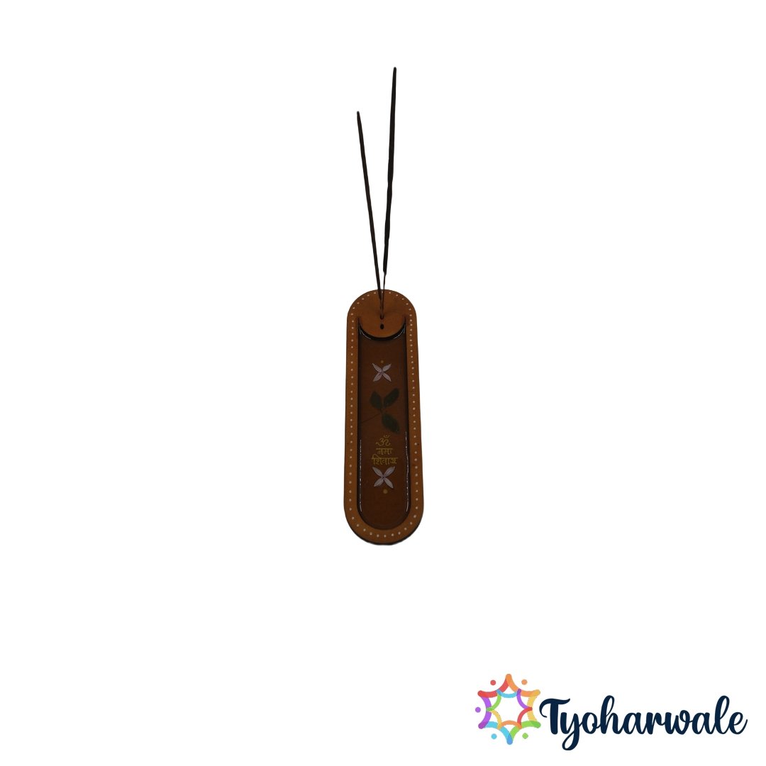 Om Namaha Shivaya Incense Holder for Pooja Room | om namah shivaya incense holder Shiva Agarbatti Stand for Meditation, Daily Prayer & Spiritual Décor