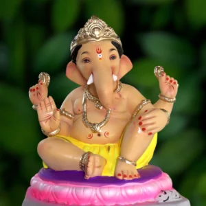Kartikeya Mukut Yellow (18" - RV)