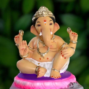 Kartikeya Mukut White (18" - RV)