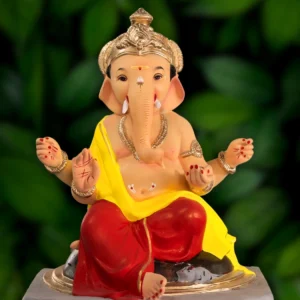 Ganadhish Red Yellow (21" - RV)