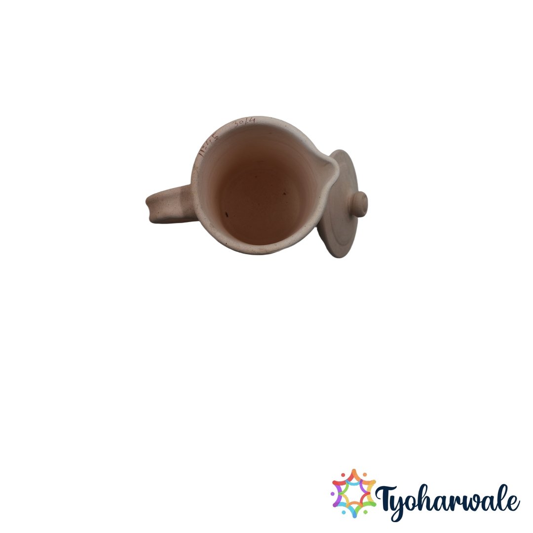 Traditional Clay Water Jug | earthen water jug for Home & Dining Use | Natural Cooling terracotta jug | Water Storage Kitchenware