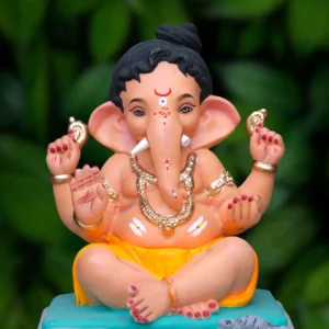 18 Inch Cute Balmorya with orange dhotar