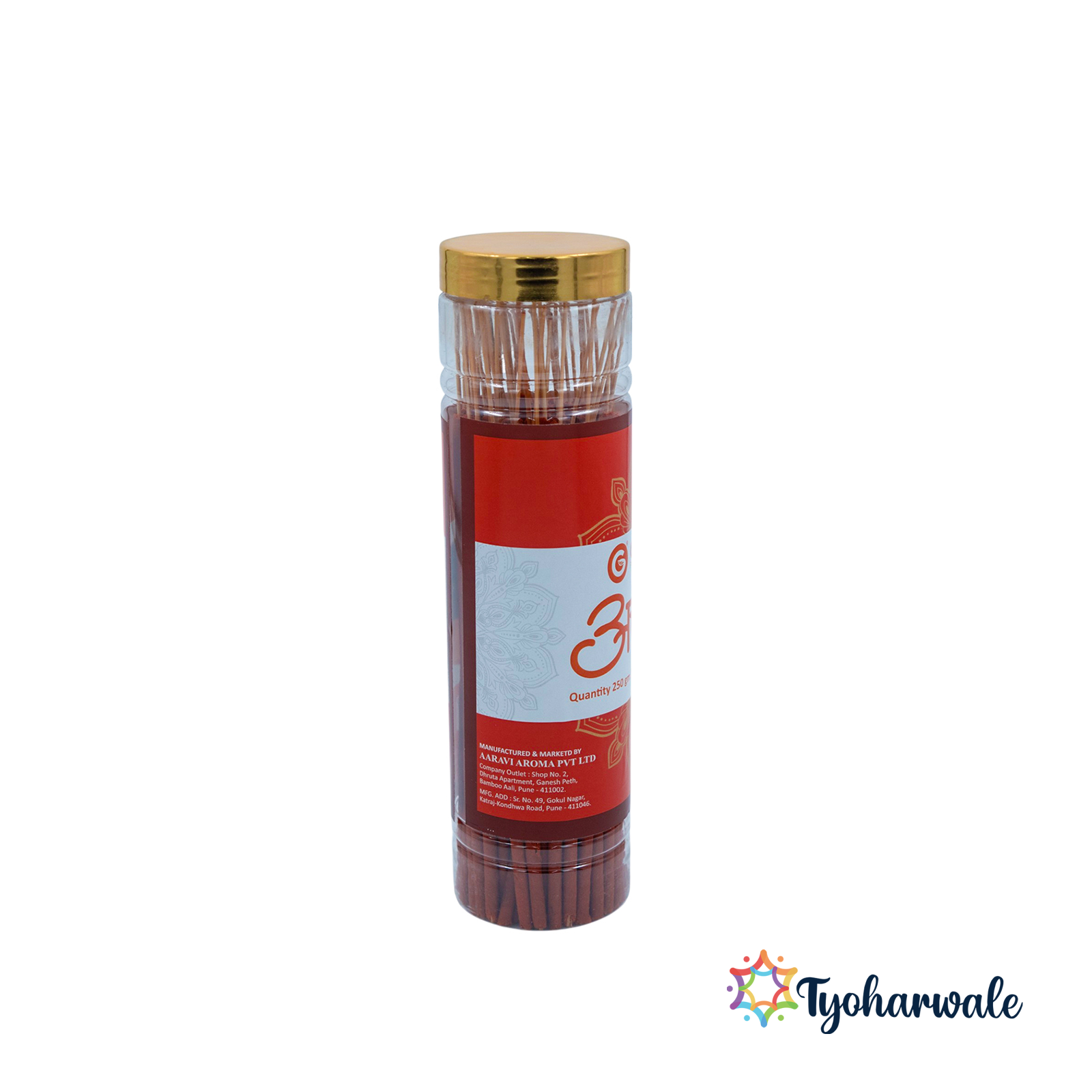 Greeneri Ashtagandha Agarbatti | pack of 3 | 250gm for Daily Pooja & Home Mandir Use
