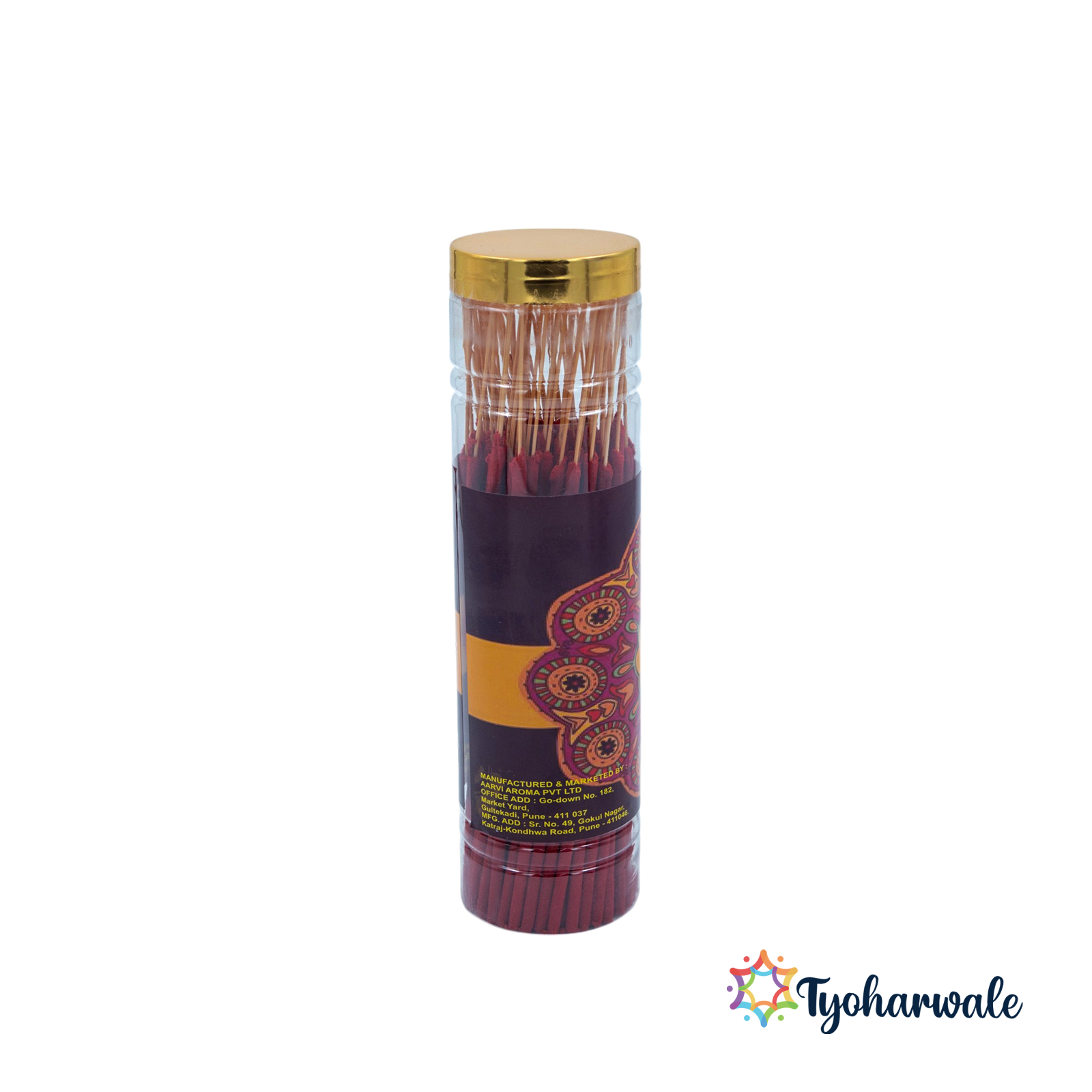 Greeneri Pakeezah Agarbatti Jar | 250gm for Home Pooja & Daily Use