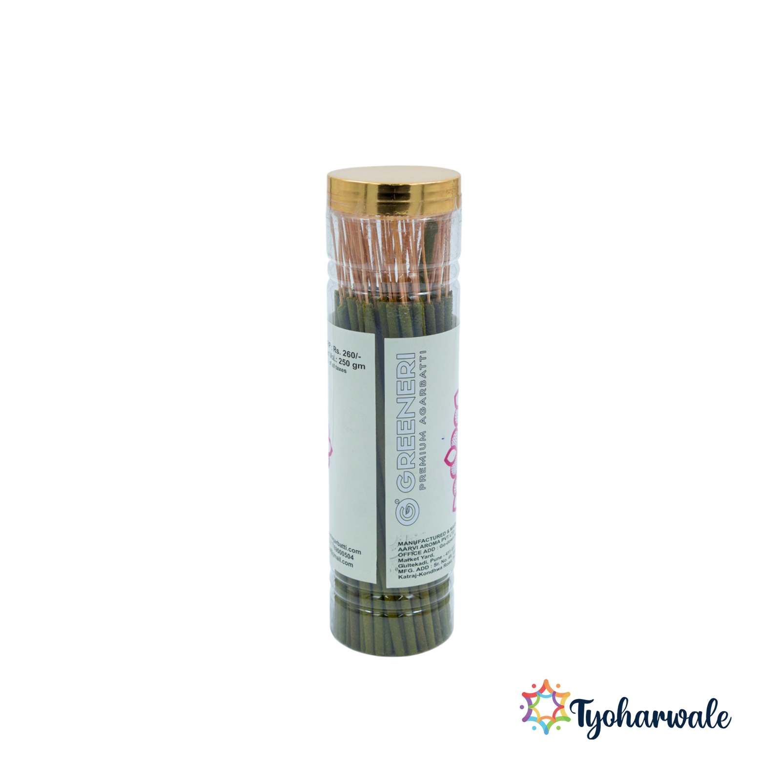 Greeneri Special Agarbatti | pack of 3 | 250gm for Home Pooja & Daily Use