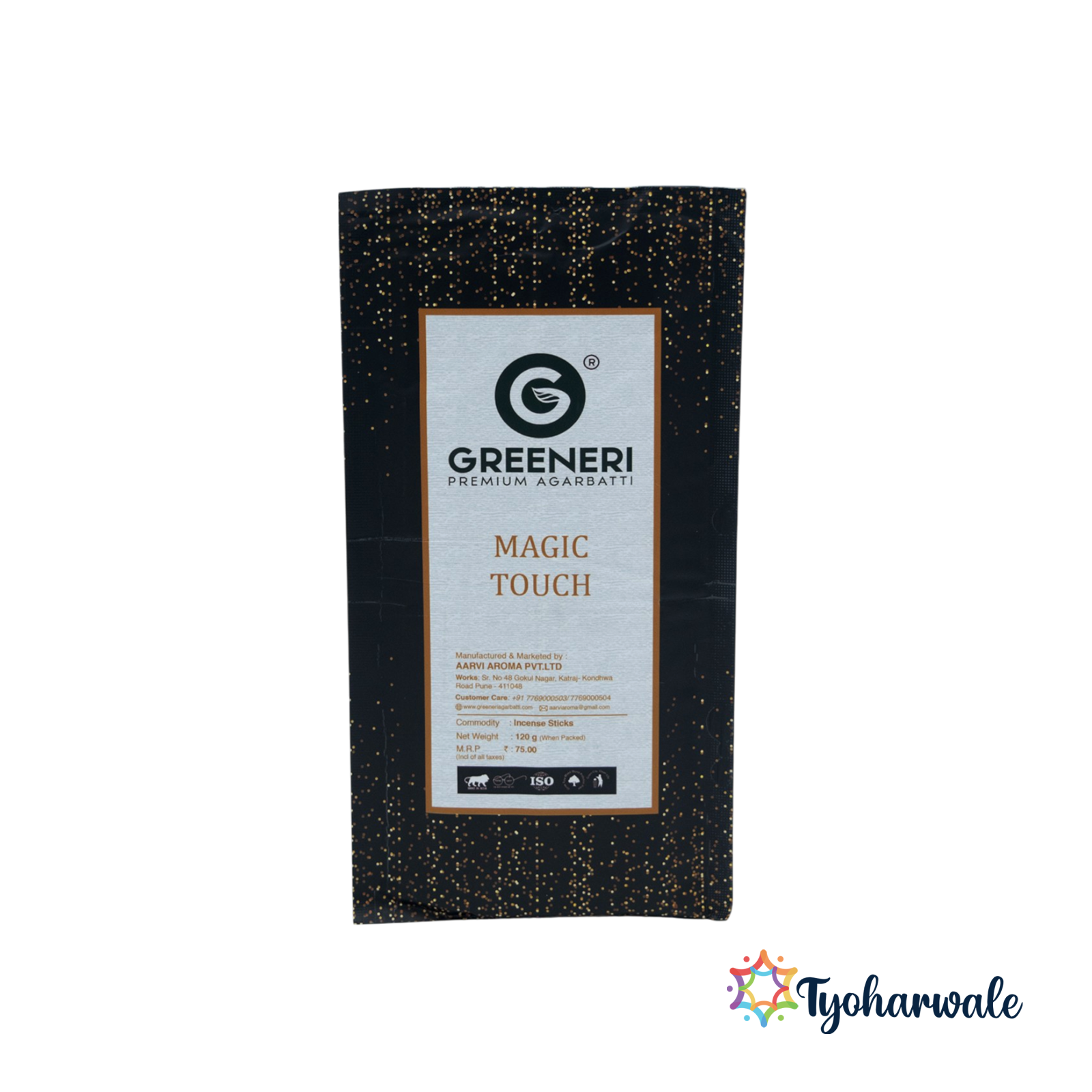 Greeneri Magic Touch Agarbatti | pack of 6 | Premium Incense Sticks for Home Use
