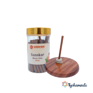 Sanskar Dhoop Sticks pack | pack of 6 | 100gm Jar for Home Pooja & Daily Use