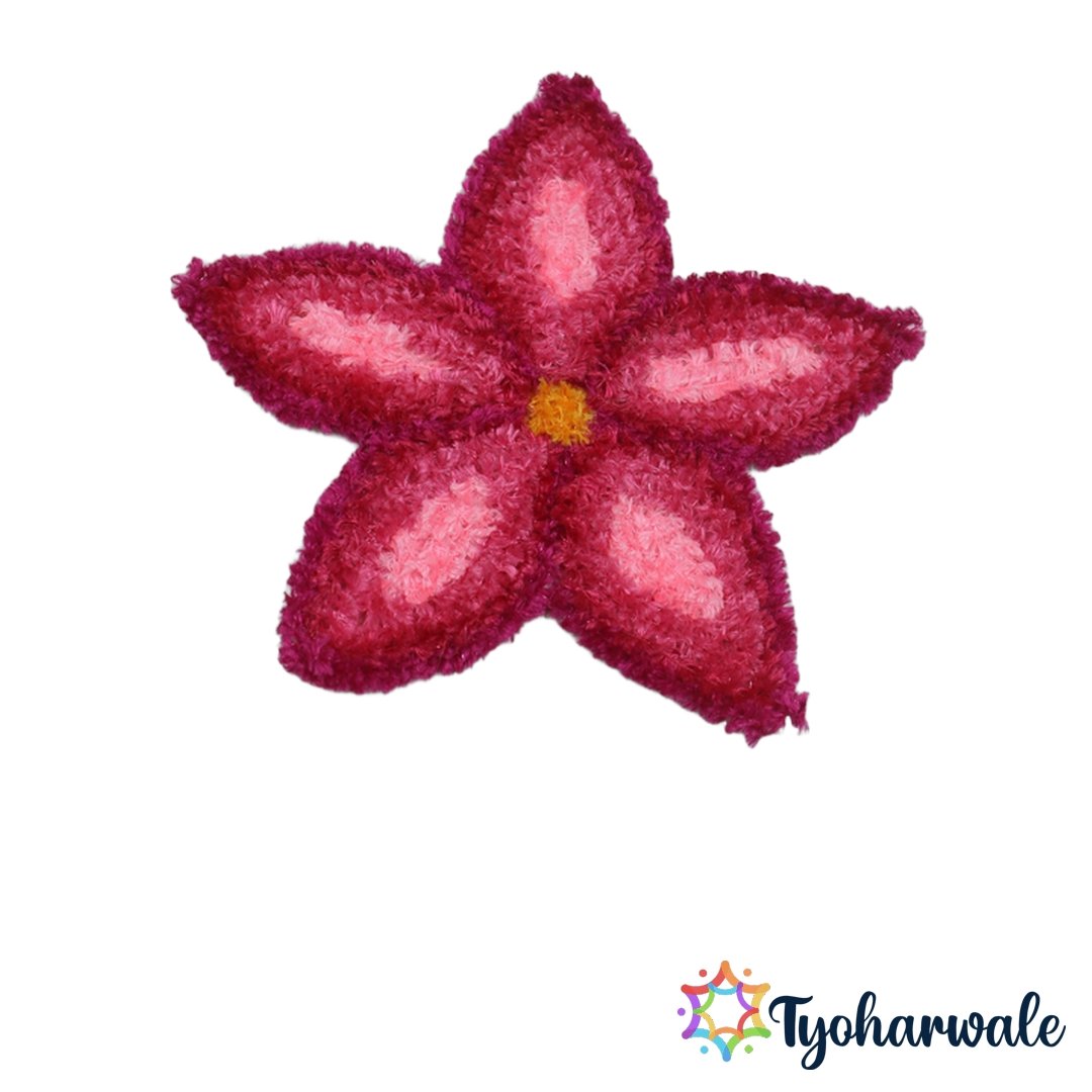 Floral Accent Decorative Mat for festive decoration