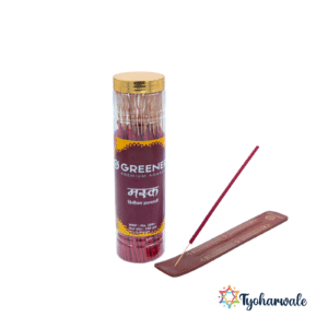 Greeneri Musk Agarbatti — 250gm Jar | pack of 3 | Warm Musk Fragrance for Daily Pooja & Home Use