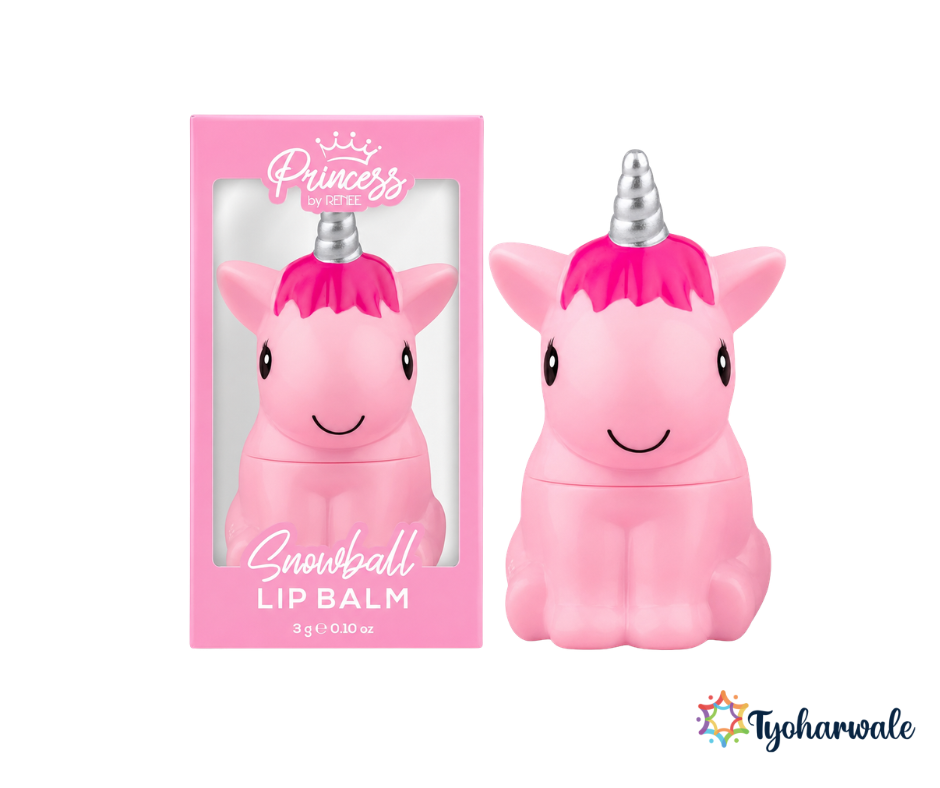 The Little Sparkle Raksha Bandhan Gift Hamper for Your little Sister with Unicorn Lip Balm, Slime, Pastel Highlighters & Memo Pad