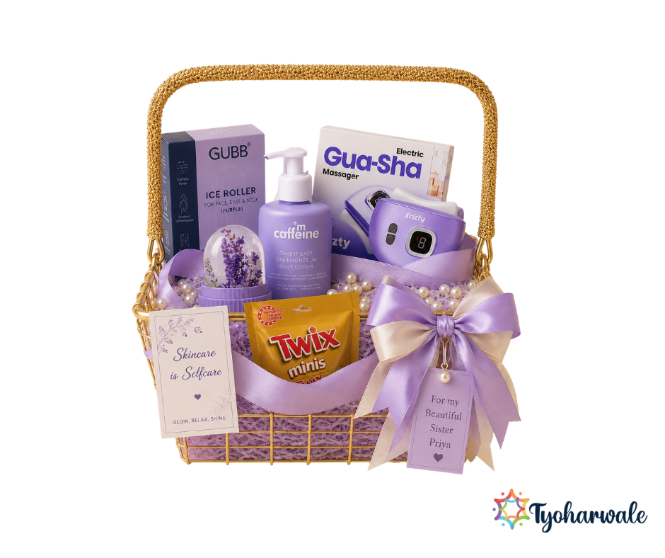 Skincare is Selfcare Raksha Bandhan gift hamper for sister