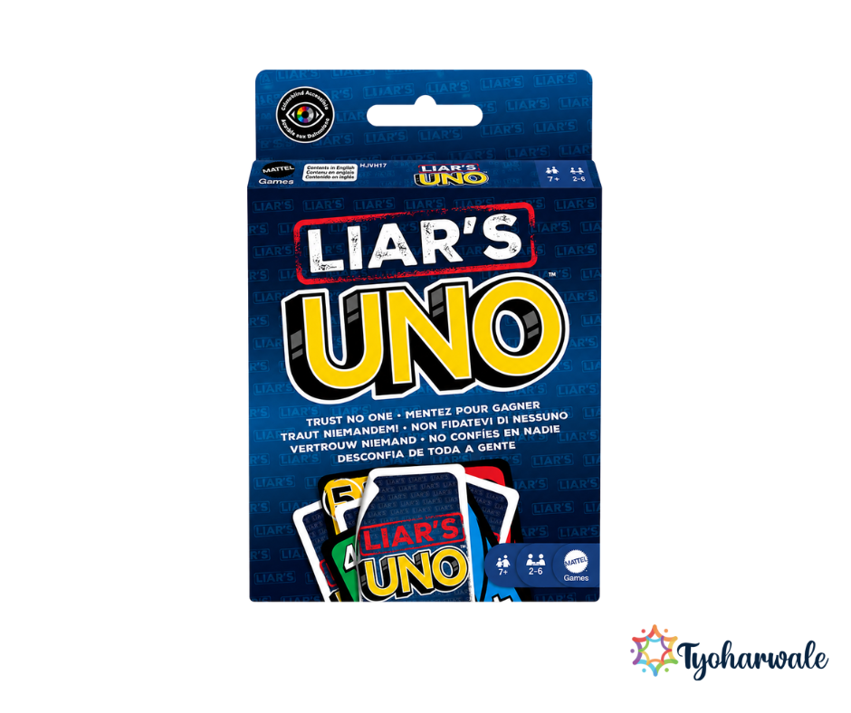 Game Night Bro Raksha Bandhan Gift Hamper for Brother with Personalised Mug, Liar’s UNO, Bingo Chips & Hershey’s Kisses