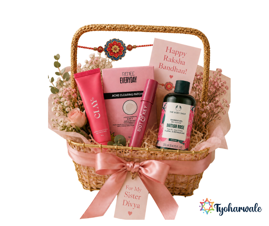 For My Sister Raksha Bandhan gift hamper for sister