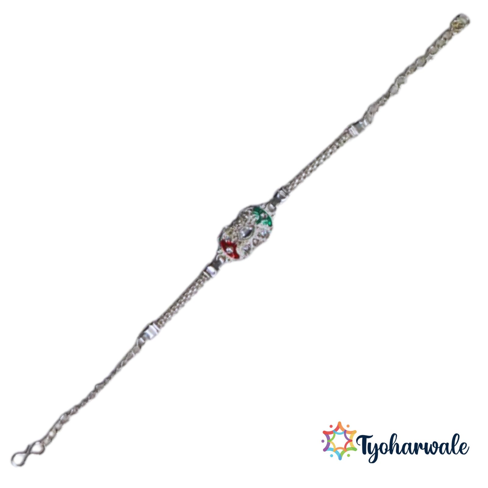 Designer Rakhi for brother full view