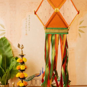 Raghu Kandil made with premium silk fabric for Diwali decoration